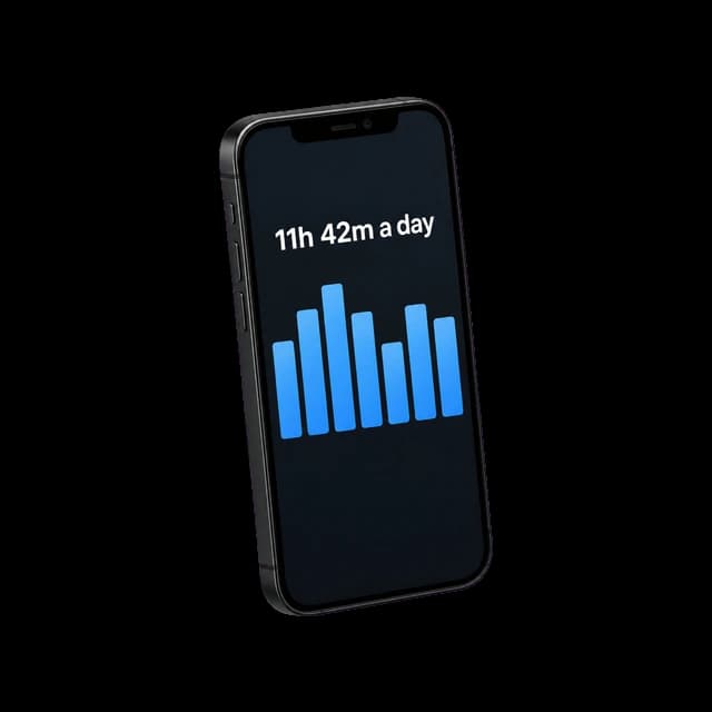 Screen time report