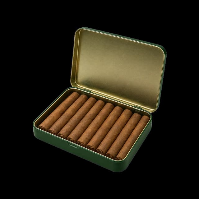 Cigarillo tin