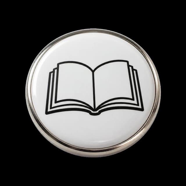 Tote bag button